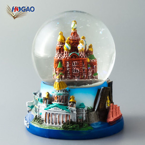 <span class=keywords><strong>Globo</strong></span> della neve della Russia del regalo del ricordo del <span class=keywords><strong>globo</strong></span> dell'acqua del ricordo del mondo su ordinazione economico - Product Image 2