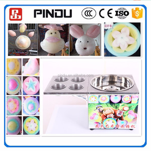 Máquina para Hacer Algodón <span class=keywords><strong>de</strong></span> <span class=keywords><strong>Azúcar</strong></span> con Flores Pequeñas, Hecha en China - Product Image 6