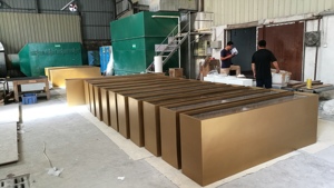 Foshan Factory Direct Sales Light Weight High Strength Durable High Glossy <strong>Outdoor</strong> <strong>Rectangular</strong> Fiberglass <strong>Planters</strong> - Product Image 3