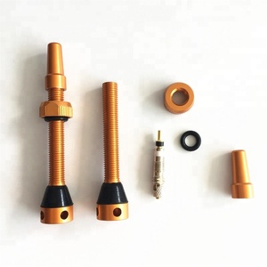 <span class=keywords><strong>Valve</strong></span> tubeless <span class=keywords><strong>presta</strong></span> de vélo en aluminium de haute qualité avec trous latéraux et capuchons en aluminium - Product Image 4