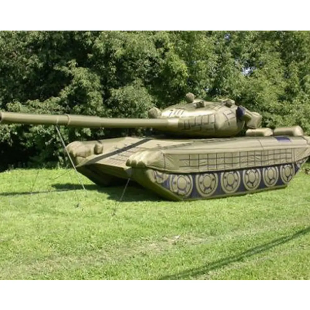 Hochs imulierter aufblasbarer Dummy-Panzer, riesiger aufblasbarer Armee panzer, aufblasbarer Panzer für Werbung