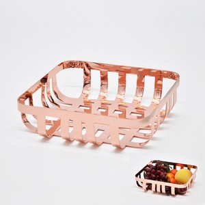 Estante para utensilios de cocina de Metal con cinta ecológica con acabado cromado con soporte de almacenamiento elegante de lazo - Product Image 6