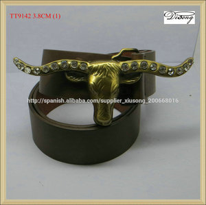 tt9142 metal <span class=keywords><strong>vaca</strong></span> <span class=keywords><strong>cabeza</strong></span> <span class=keywords><strong>de</strong></span> toro con diamantes <span class=keywords><strong>de</strong></span> imitación <span class=keywords><strong>de</strong></span> <span class=keywords><strong>la</strong></span> castidad masculina cinturón <span class=keywords><strong>de</strong></span> cuero - Product Image 1