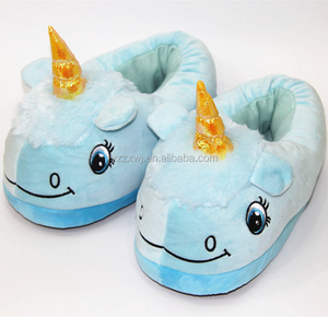 Gratis Monster Roze Warme Indoor Schoenen Pluche Eenhoorn Slipper Grappige Pluche <span class=keywords><strong>Slippers</strong></span> Comfortabele Pluche Eenhoorn Schoenen Voor Vrouwen - Product Image 5