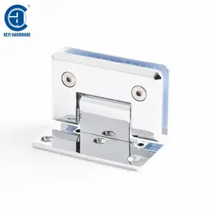 KB-90BS Keyi Usine De Matériel en verre douche porte clip