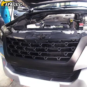 Plastik Abs Depan Mesh Grill Mobil untuk Fortuner 2017