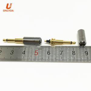 Connecteurs Audio de bricolage avec câble à <span class=keywords><strong>souder</strong></span>, 2 pôles, 2.5mm, prise mâle Mono - Product Image 4