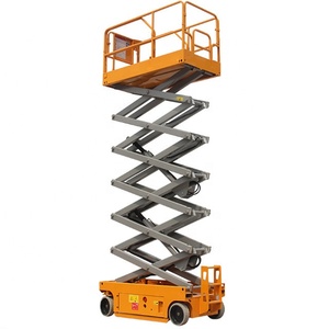 Lift Gunting Hidrolik Elektrik Mini Portabel untuk Dalam dan Luar Ruangan, Bersertifikat <span class=keywords><strong>CE</strong></span> dan ISO, 4-12m, untuk Pekerjaan Perbaikan di Ketinggian - Product Image 1