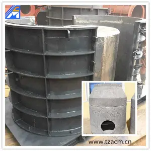 Concrete Inspection Well Steel Mould Consist Of Precast Concrete And Iron Components