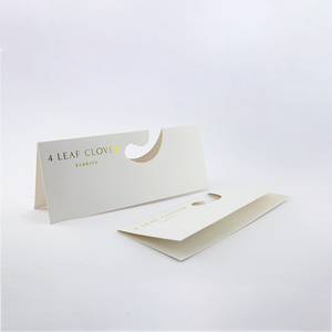 Tùy Chỉnh Dệt Hiển Thị Swatch Thẻ Lỗ Chủ Matt Trắng Tông Giấy Vải Mẫu Móc Áo - Product Image 6