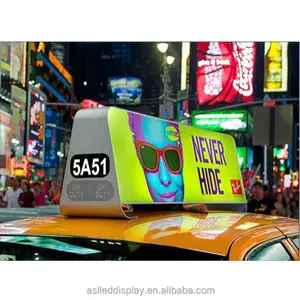 P5 рекламная доска цифровая на крышу такси рекламные знаки на крышу такси светодиодный дисплей Автомобильный дисплей