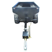 Remorque ATV hydraulique basculante 1,5T, remorque agricole, remorque utilitaire