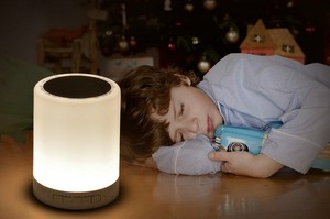 Bán Nóng Quà Tặng Và Khuyến Mãi Cảm Biến Cảm Ứng Thông Minh Đèn Led Loa BT - Product Image 4