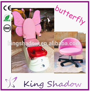 2017 de color rosa niños niños foot spa pedicure silla sillas de salón de belleza spa para pies silla de masaje para los niños - Product Image 1