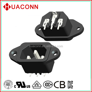 IEC320 PDU UPS <span class=keywords><strong>prise</strong></span> mâle C14 <span class=keywords><strong>prise</strong></span> de courant de <span class=keywords><strong>cuisine</strong></span> vis <span class=keywords><strong>d</strong></span>'entrée <span class=keywords><strong>d</strong></span>'appareil dans HUACONN HC-99 broche à <span class=keywords><strong>Angle</strong></span> droit <span class=keywords><strong>pour</strong></span> le montage de carte PCB - Product Image 2