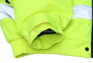 Ronhill Mens hola Viz amarillo reflectante resistente al agua con capucha Bike ciclismo chaqueta - Product Image 4