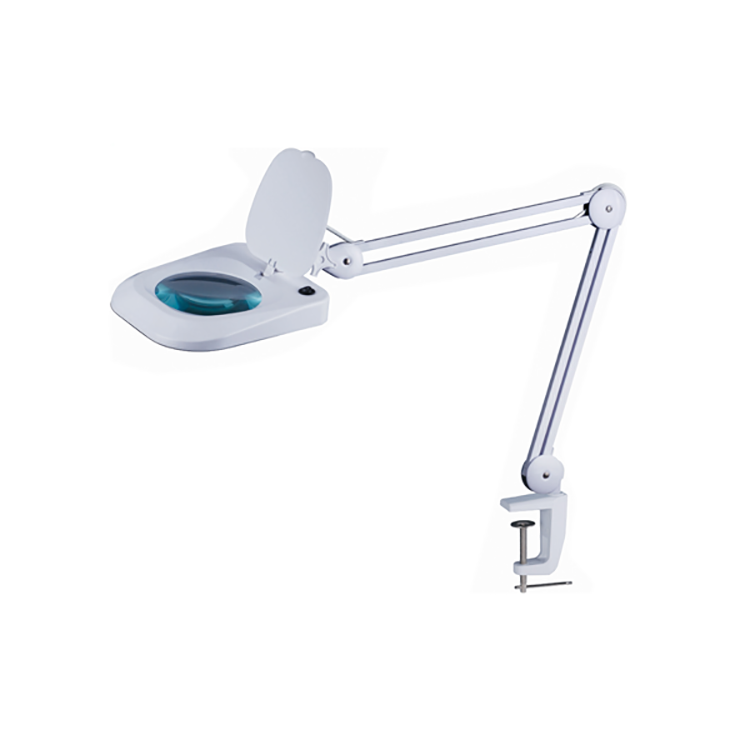 Светодиодное светящееся кольцо света металлический зажим-на складной лупа Настольная лампа BM-6015