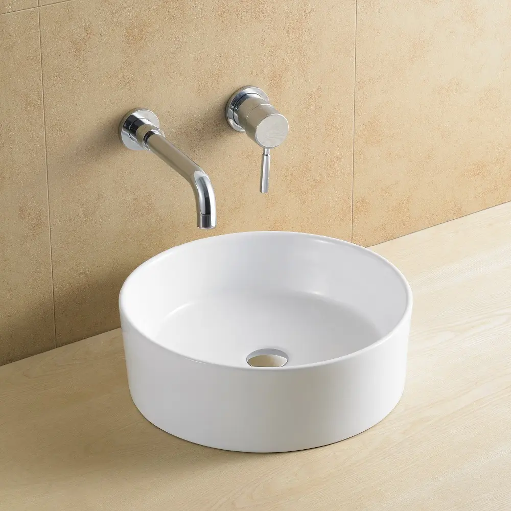 Évier de salle de bain en céramique, évier/baignoire de lavage