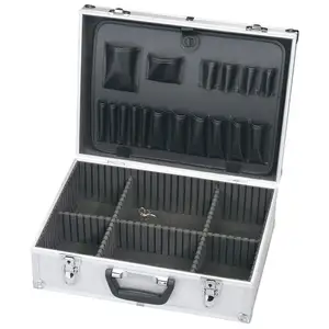 Hard silver aluminum tool sets metal tool case KL-TC169