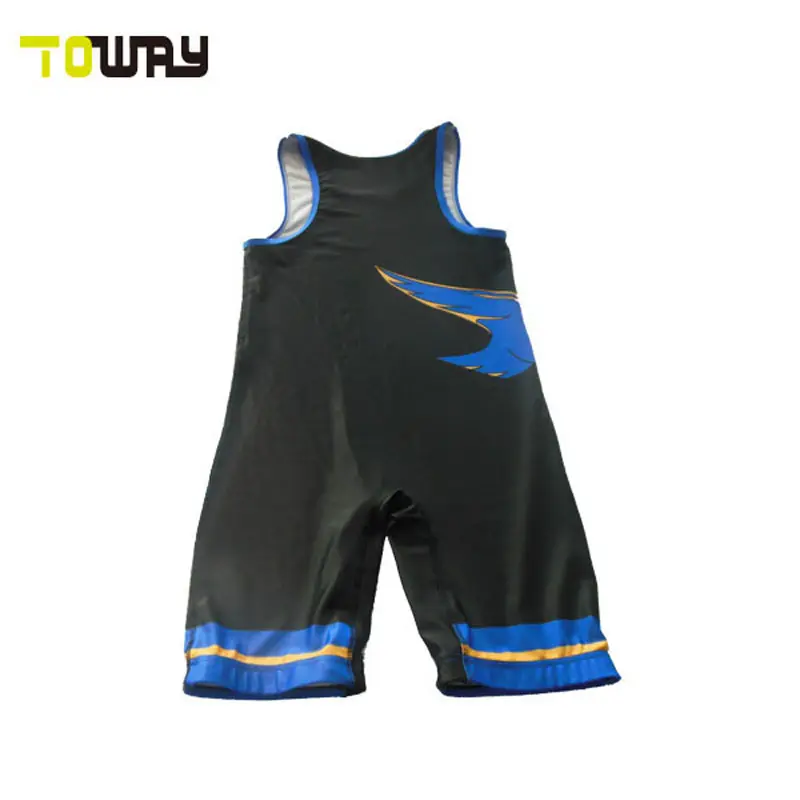 OEM Service unisex custom pro wrestling singlets