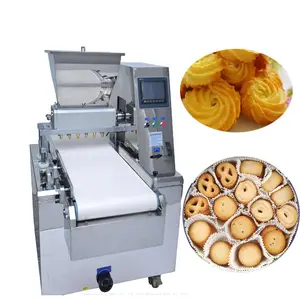 ביסקוויט מכונת דפוס חוט לחתוך עוגיות להרכיב מפקיד מכונה