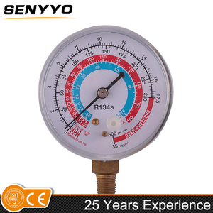 De réfrigération manomètre pas cher 2.5 ", 2.6", 3 "cadran taille R134 fréon manomètre pour les systèmes de réfrigération - Product Image 2