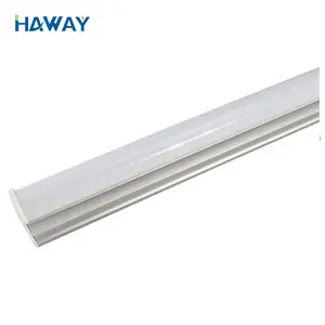 Tubo fluorescente led integrado t5, lámpara de aluminio y plástico de 1,2 m, fabricante