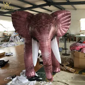 Adult inflatable Simulation elephant costume, inflatable elephant walking animals suit