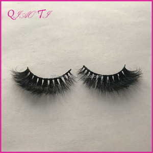 A granel cruelty free 3d natural pestañas falsas del pelo de visón con envases personalizados - Product Image 2