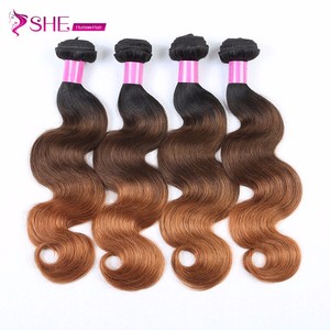 body wave cheveux ondulés ombre 1b brun du Brésil cheveux humains vierges peut être teint <span class=keywords><strong>pas</strong></span> <span class=keywords><strong>cher</strong></span> - Product Image 1