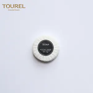 30g 35 gram toptan küçük yulaf ezmesi mini otel satış boyutu banyo sabun ile özel logo