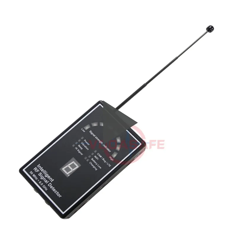 Vodasafe Offre Spéciale Espion Audio Enregistreur Détecteur Dispositifs D'écoute Détecteur Détection 50 <span class=keywords><strong>MHz</strong></span> ~ 6.0 GHz Jusqu'à 50 pieds