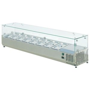 Baonan Équipement De Restaurant D'acier Comptoir De Bar à Salade Table/Réfrigérateur à Froid Statique Bar à Salade - Product Image 2