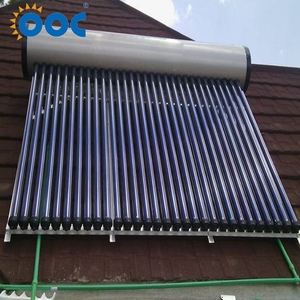 2017 compacto a presión <span class=keywords><strong>calentador</strong></span> de <span class=keywords><strong>agua</strong></span> <span class=keywords><strong>solar</strong></span> de tubo de calor utilizado para planas y lanzó techo - Product Image 4