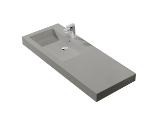 Lavabo vintage au design italien fait à la main, capture de béton, pour salle de bains, vanity, design italien - Product Image 2