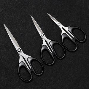 <span class=keywords><strong>Ciseaux</strong></span> de <span class=keywords><strong>tailleur</strong></span> noirs de 3 tailles, <span class=keywords><strong>ciseaux</strong></span> à broder pour couper le tissu, <span class=keywords><strong>ciseaux</strong></span> en acier inoxydable - Product Image 4