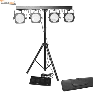 2018 RGB 3in1 LED 4 par sistema/<span class=keywords><strong>discoteca</strong></span> led par luz precio Kit - Product Image 1