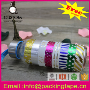 2015 venta caliente!! Cochinilla cinta del washi del color para la decoración de diy - Product Image 4