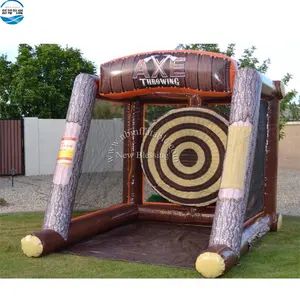 High quality customized lumberjack inflatable axe throwing game toys for party