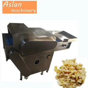 GOOD quality automatic dried fruit cube cutter/candied fruit cube cutter/preserved fruit dicing machine