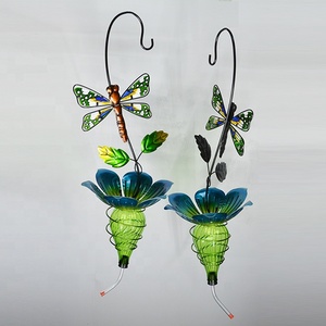Adornos colgantes <span class=keywords><strong>de</strong></span> metal <span class=keywords><strong>para</strong></span> jardín, comedero y bebedero <span class=keywords><strong>para</strong></span> pájaros en el patio trasero - Product Image 3