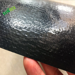 Negro 0,5mm 0,7mm tejida gran pieza de estanque de peces de material impermeable de la Geomembrana - Product Image 2