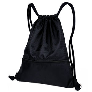 Biểu tượng tùy chỉnh in ấn thiết kế Polyester bóng rổ thể thao dây kéo Ba lô phòng tập thể dục lưới thể dục dây kéo túi - Product Image 3