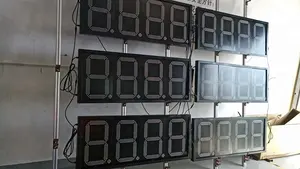 Super bright 18 inch large 7 segment led display big seven segment led number display from China factory