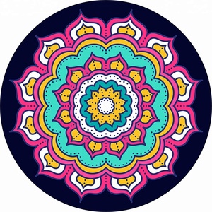 Custom Eco-Friendly Round Eco Suede Yoga Mat Made From Nature Rubber-for Wholesales <strong>Exercise</strong> <strong>Needs</strong> - Product Image 4