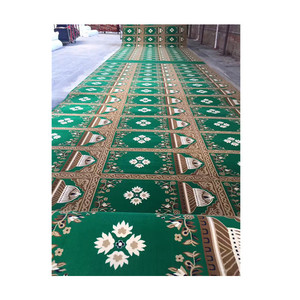 Tapis de prière musulman de haute qualité 100% polyester pour mosquée - Product Image 4