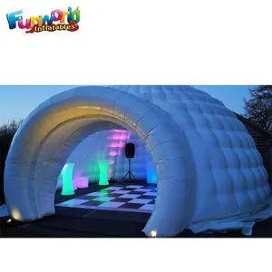 Customized inflatable LED dancing tent inflatable party tent