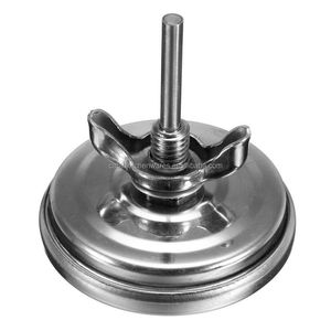 50-500C BBQ धूम्रपान न करने ग्रिल थर्मामीटर स्टेनलेस स्टील तापमान गेज - Product Image 4