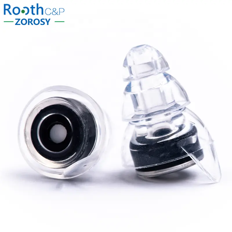 Factory Selling Noise Reduction Earplugs for Safety, Soundproof High Fidelity Silicone Musician Ear Plugs