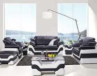 Sofá Seccional de cuero PU para sala de estar, 6 asientos, gran oferta